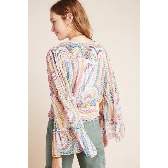 Anthropologie Jessa Peasant Blouse - Picture 3 of 7